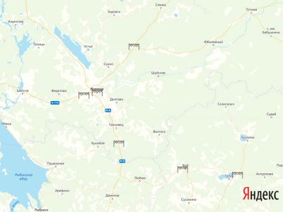 весовой контроль на карте  в Вологодской области