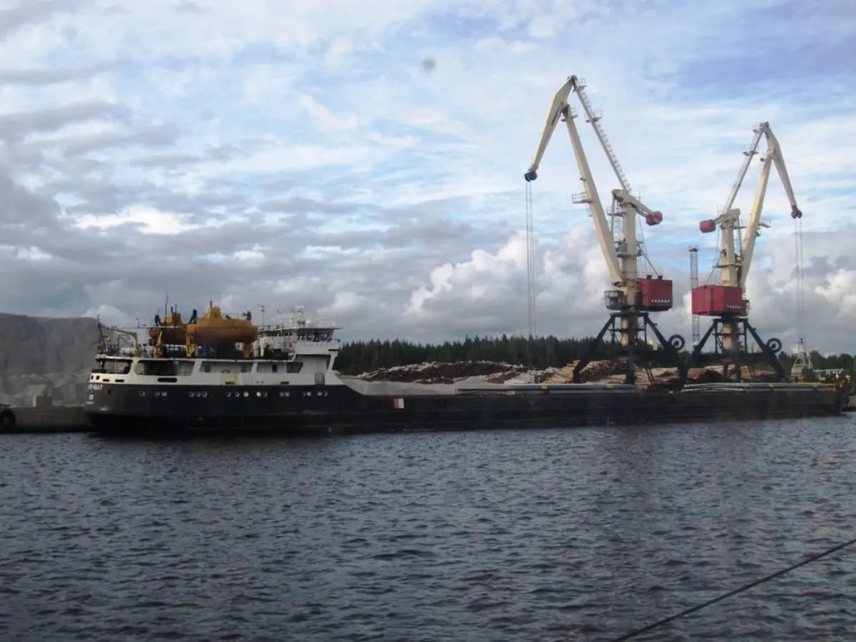 Шала причал отгрузка карьера Большой Массив