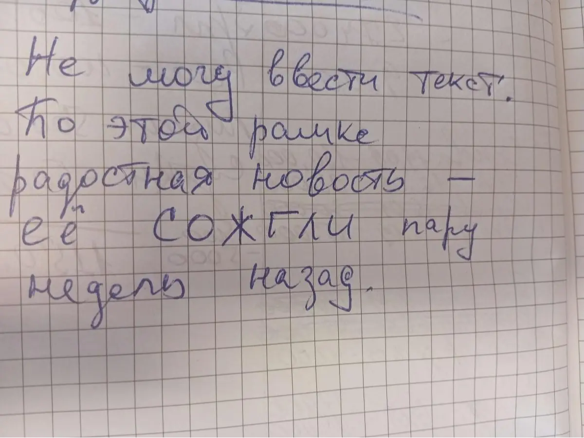 Сожгли