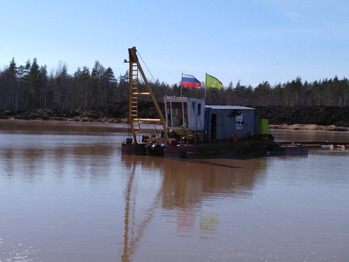 Карьер Пульман-2 в Ломоносовском районе