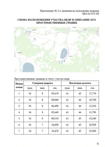 Продажа песчаного карьера