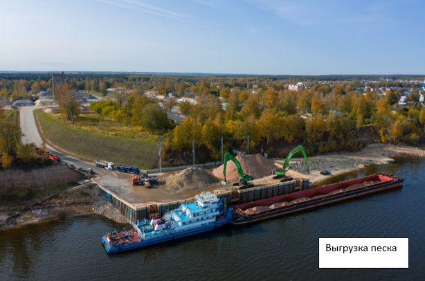 🚢 В аренду, грузовой причал на Волге, в Нижнем.