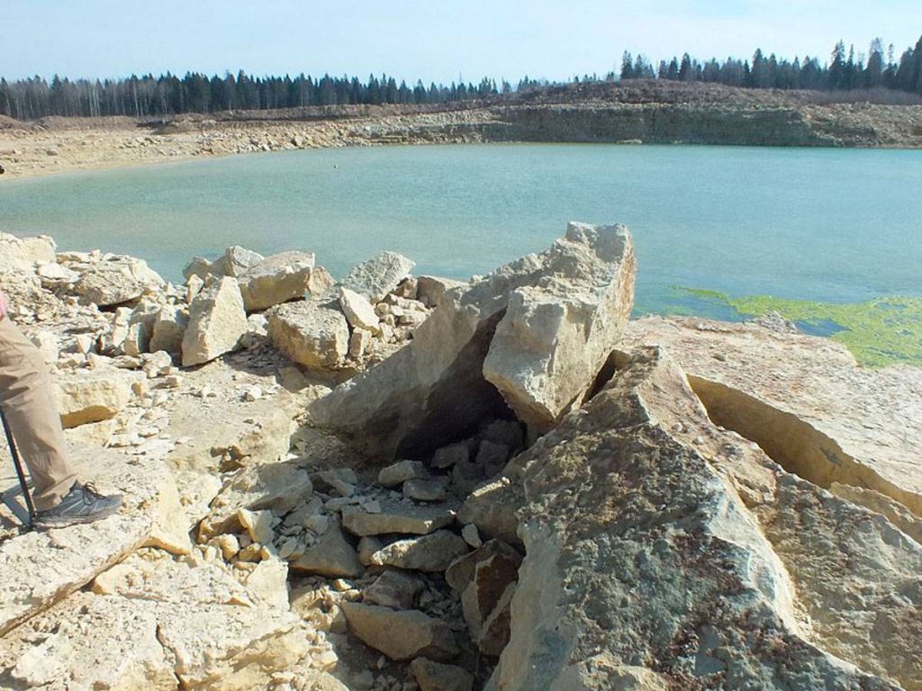 Борницкие карьеры гатчинский район фото Борницы карьер доломитов - Нерудас