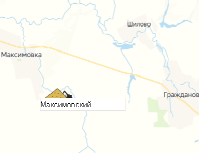 Карьер Максимовский на карте