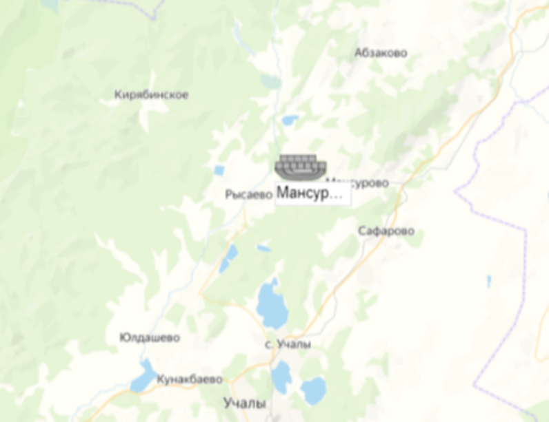 карьр Мансуровское на карте