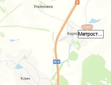 карьер Метростроевский на карте