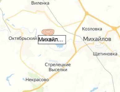 Михайловский КСМ на карте