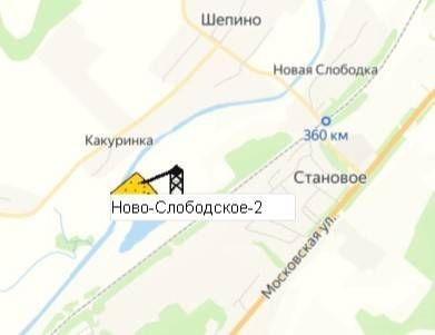 Ново-Слободское-2 на карте