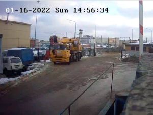 Веб-камера на Рыбинской на снегоприемном пункте